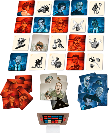 Codenames - Pictures - components