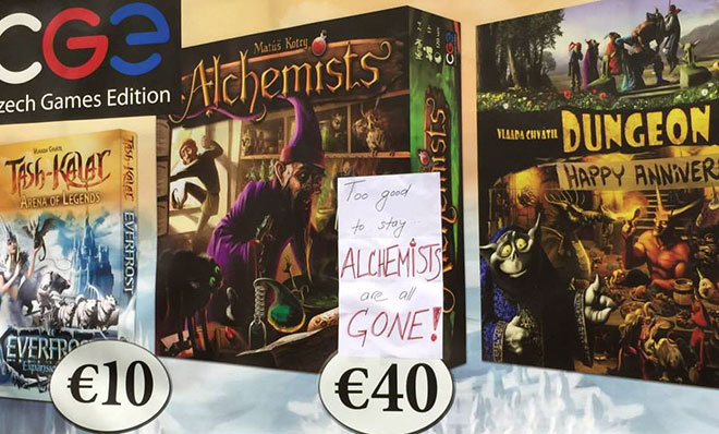 Final thoughts from Essen - Alchemists are gone!