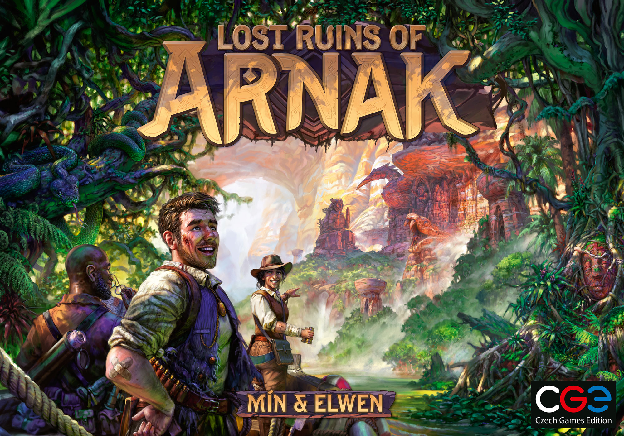 Lost Ruins Of Arnak Announcement Of A New Game For Czech Games Edition Boardgame Publisher