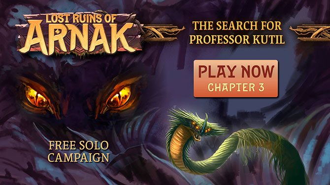 The third chapter of the Lost Ruins of Arnak solo campaign is out