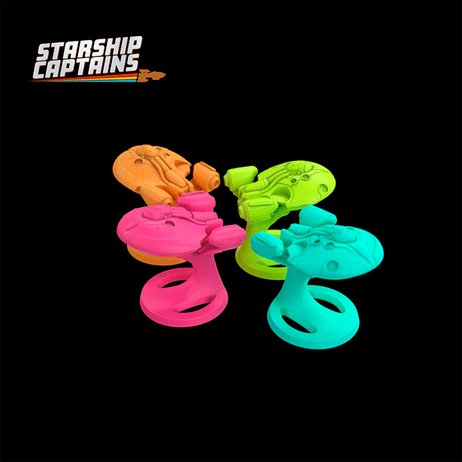 Check out our new 3D printable ship tokens for Starship Captains