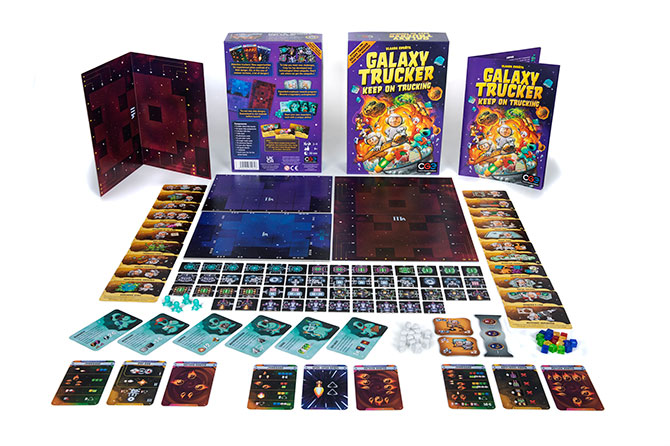 The expansion Galaxy Trucker: Keep on Trucking in the USA