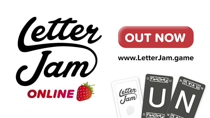 Letter Jam Goes Online!