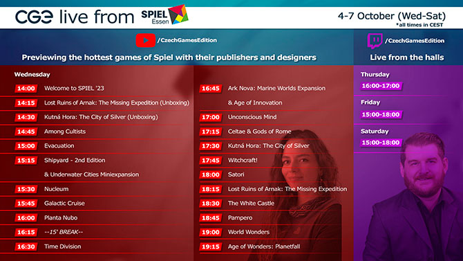 Get ready for SPIEL '23 Streaming Coverage!