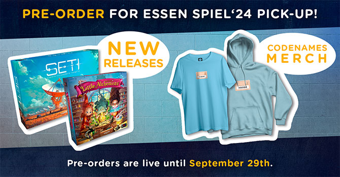 SPIEL ESSEN 2024 Pre-Orders are Live!