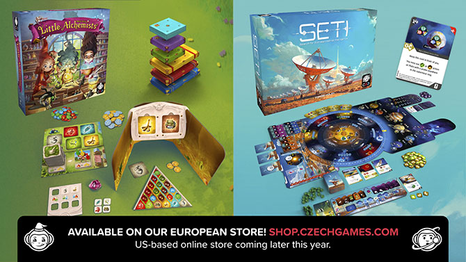 Game availability update—SETI & Little Alchemists