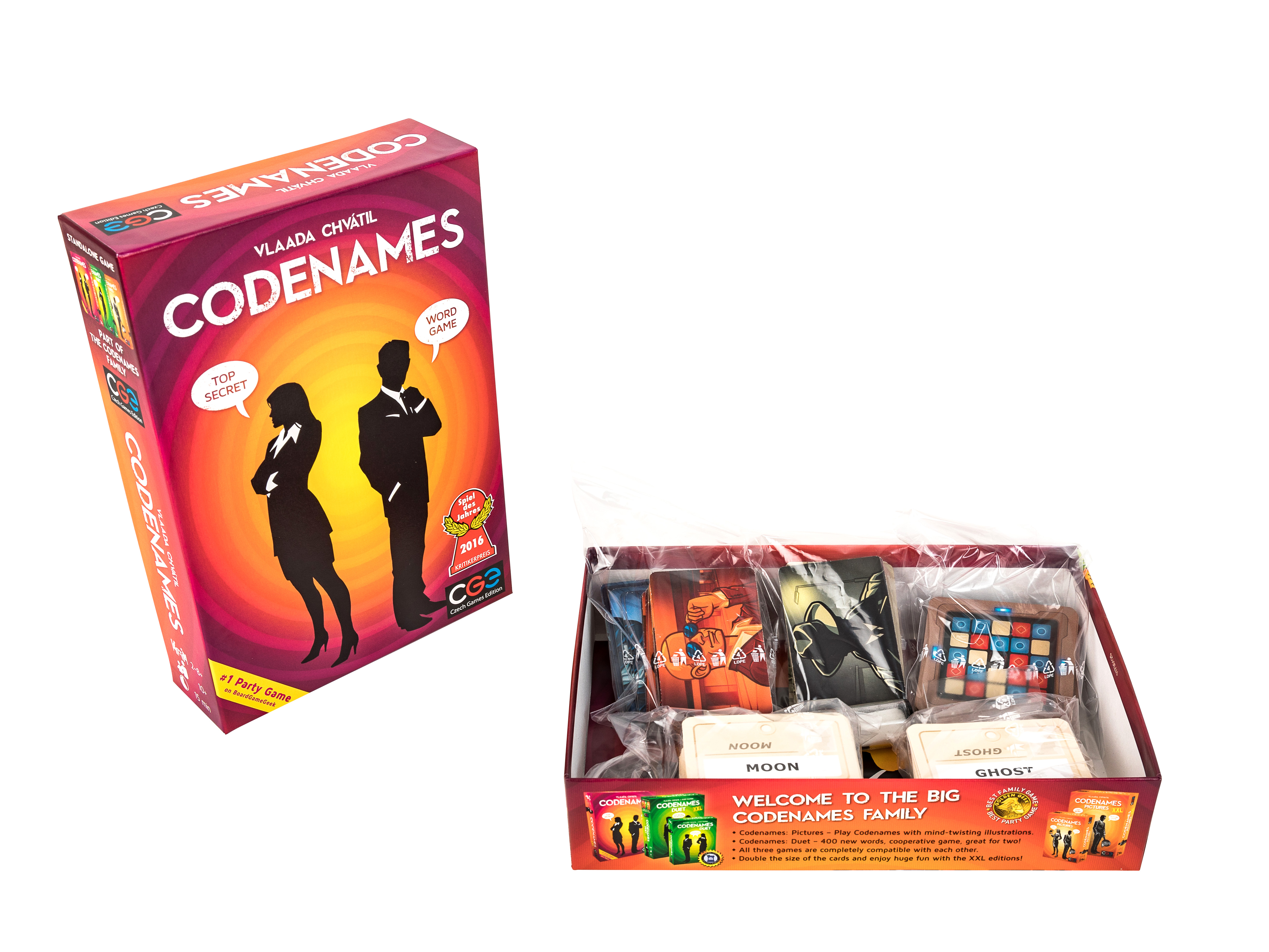 Codenames Game - Words Card Game - Czech Games Edition - NEW