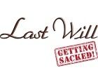 Last Will: Getting Sacked!: logotype (transparent)